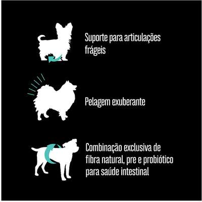 Ração Seca Equilíbrio Spitz Frango para Cães de Porte Pequeno