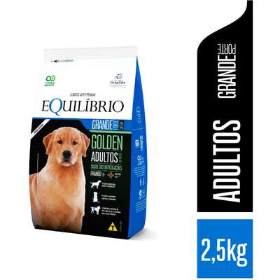 Ração Seca Equilíbrio Golden Frango para Cães Adultos de Porte Médio