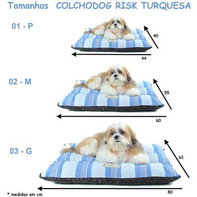 Colchonete Colchodog Risk Turqu