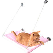Cama Janeleira Rosa para Gatos - Tam. Único