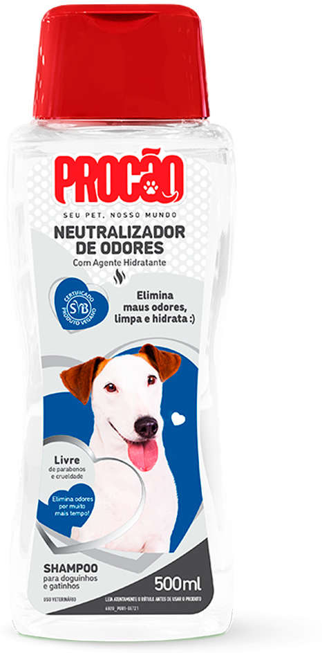 Shampoo Procão Neutralizador de Odores - 500 mL