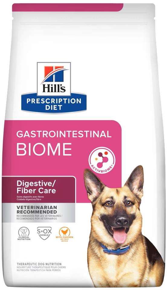Ração Seca Hill's Prescription Diet Gastrointestinal Biome para Cães Adultos - 3,6Kg