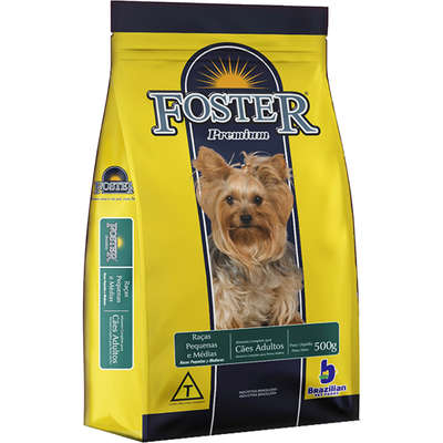 Ração Seca Foster Arroz e Frango para Cães Adultos Raças Pequenas