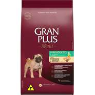 Ração GlanPlus Menu Light Frango e Arroz para Cães Adultos Mini - 10,1Kg
