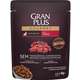 Ração Úmida GranPlus Sachê Gourmet Carne para Gatos Adultos
