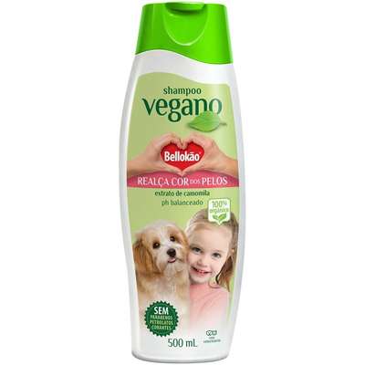 Shampoo Bellokão Vegano Realça Cor dos Pelos Camomila