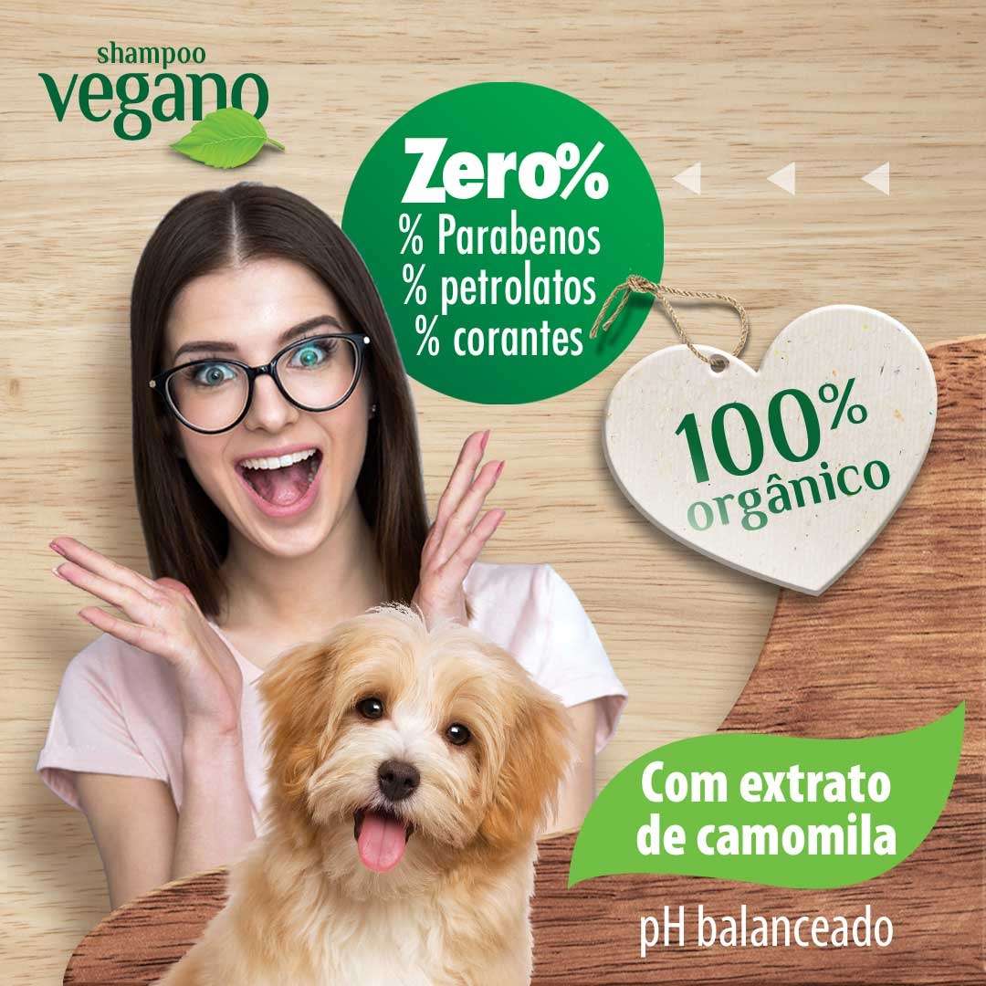 Shampoo Bellokão Vegano Realça Cor dos Pelos Camomila - 500 mL