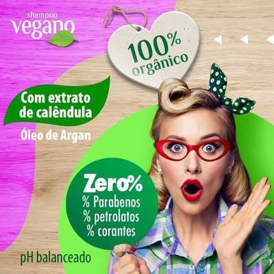 Shampoo Bellokão Vegano Hipoalergênico para Peles Sensíveis