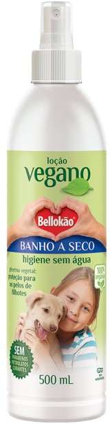 Banho a Seco Bellokão Vegano - 500 mL