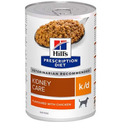 Ração Úmida Hill's Prescription Diet Lata k/d Cuidado Renal para