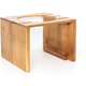 Comedouro Madeira com Bowl em Inox Modelo 1