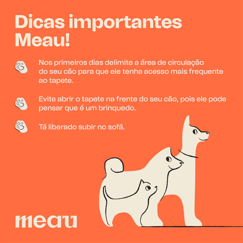 Tapete Higiênico Meau Cheirinho Cítrico Slim para Cães - 30 Unidades