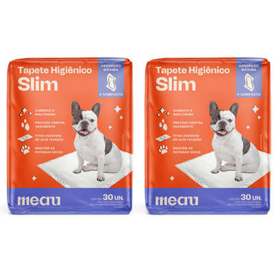 Tapete Higiênico Meau Slim para Cães