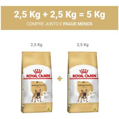 Ração Royal Canin para Cães Adultos da Raça Bulldog Francês