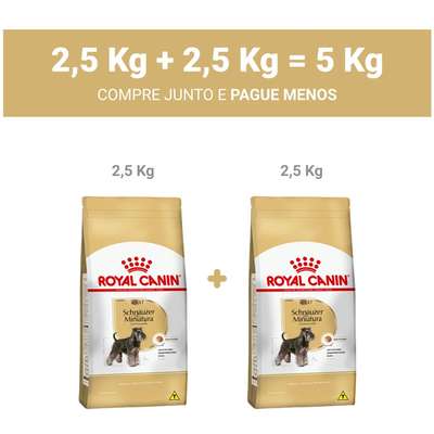 Ração Royal Canin Miniature para Cães Adultos da Raça Schnauzer