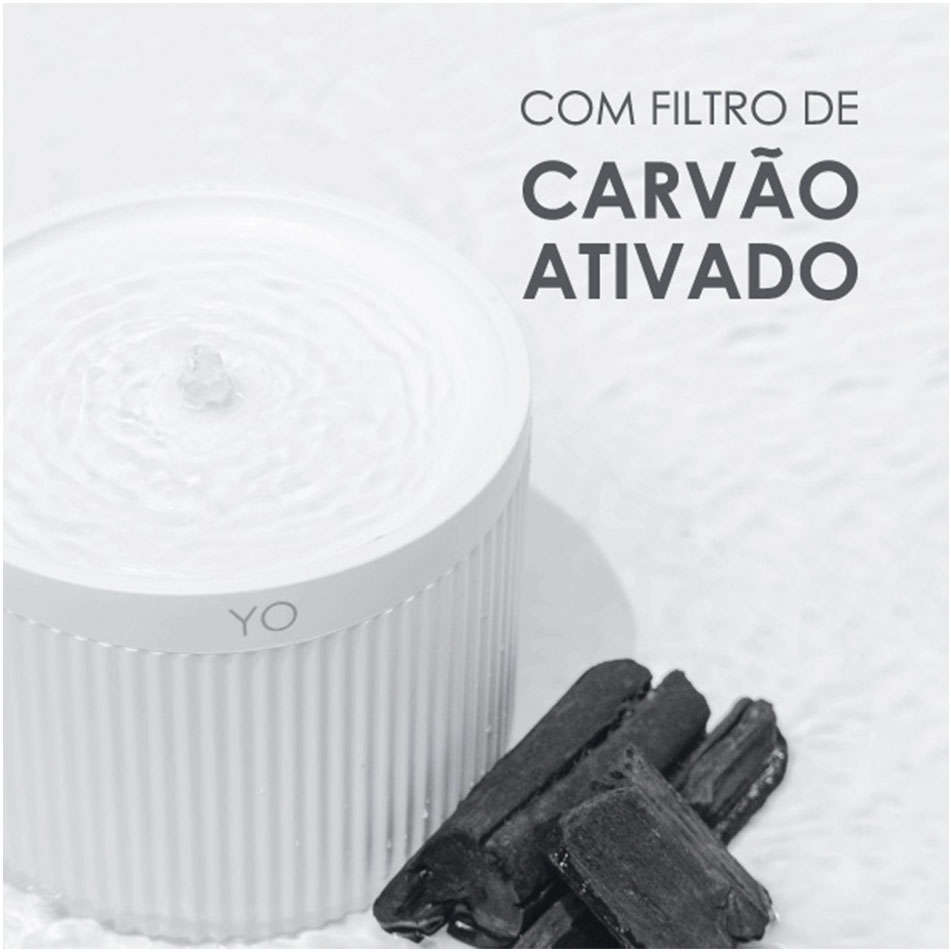 Fonte Bebedouro YO Branco - Bivolt