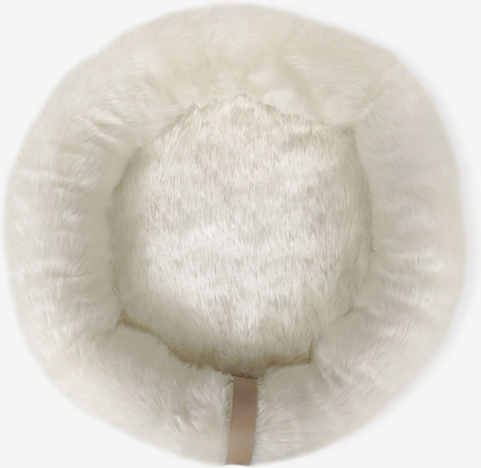 Cama Soft Wool Smartbed Off-White com Tag Fendi para Gatos - Tam. Único