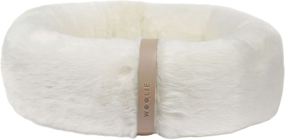 Cama Soft Wool Smartbed Off-White com Tag Fendi para Gatos - Tam. Único