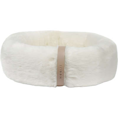 Cama Soft Wool Smartbed Off-White com Tag Fendi para Gatos