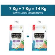 Ração Seca Fórmula Natural Fresh Meat Salmão para Gatos Pelos Longos - 14Kg