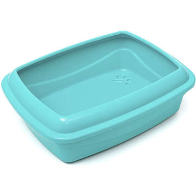 Bandeja Higiênica Pet Injet Master Cat Com Borda Design Tiffany