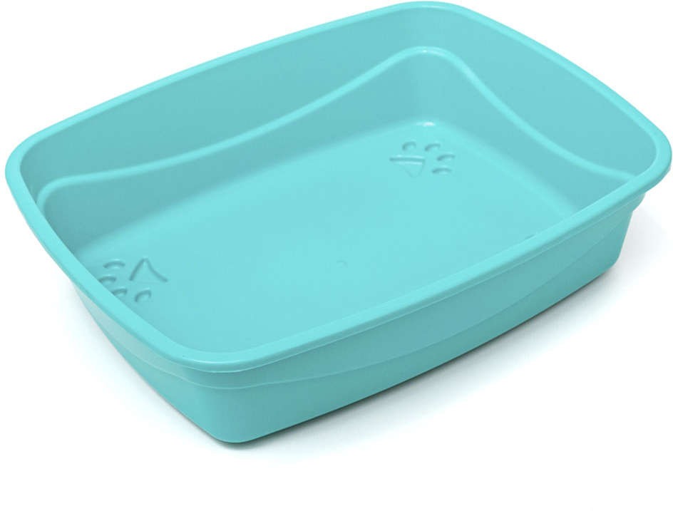 Bandeja Higiênica Pet Injet Master Cat Com Borda Design Tiffany - Tam. Único