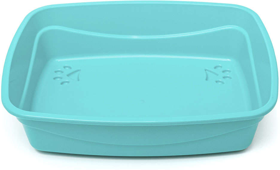 Bandeja Higiênica Pet Injet Master Cat Com Borda Design Tiffany - Tam. Único