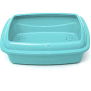 Bandeja Higiênica Pet Injet Master Cat Com Borda Design Tiffany - Tam. Único