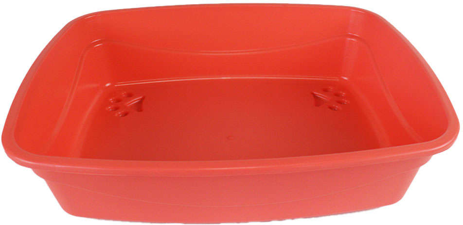 Bandeja Higiênica Pet Injet Master Cat Alta Design Coral - Tam. Único