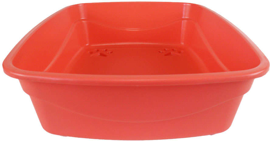 Bandeja Higiênica Pet Injet Master Cat Alta Design Coral - Tam. Único