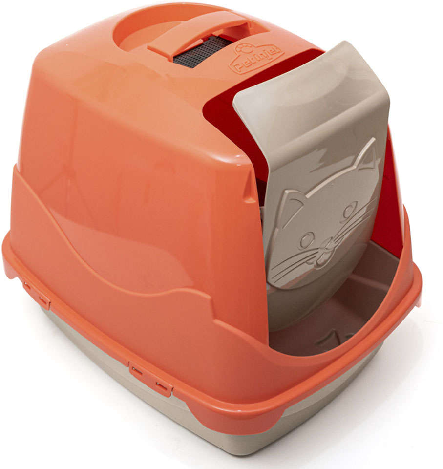 Banheiro Pet Inet Cat Toilet Design Coral - Tam. Único