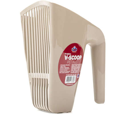 Pá Higiênica Pet Injet V Scoop Furba Design Nude
