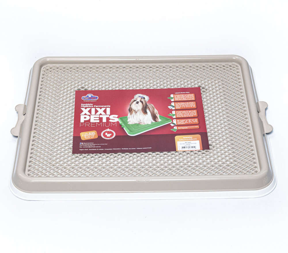Sanitário Higiênico Pet Injet Xixi Pets Design Nude - Tam. Único
