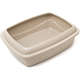Bandeja Higiênica Pet Injet Master Cat Com Borda Design Nude
