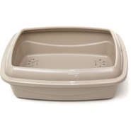 Bandeja Higiênica Pet Injet Master Cat Com Borda Design Nude - Tam. Único