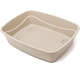 Bandeja Higiênica Pet Injet Master Cat Com Borda Design Nude