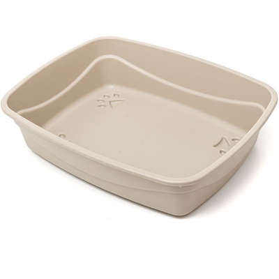 Bandeja Higiênica Pet Injet Master Cat Com Borda Design Nude