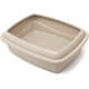 Bandeja Higiênica Pet Injet Master Cat Com Borda Design Nude