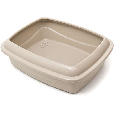 Bandeja Higiênica Pet Injet Master Cat Com Borda Design Nude