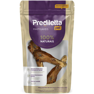 Petisco Prediletta Pet para Cães Cabeça de Pato