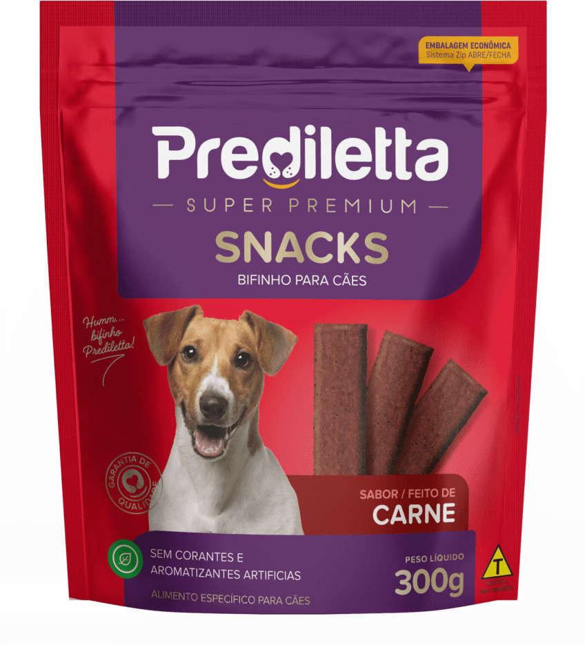 Bifinho Prediletta Pet para Cães Sabor Carne - 300 g