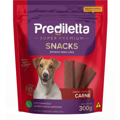 Bifinho Prediletta Pet para Cães Sabor Carne