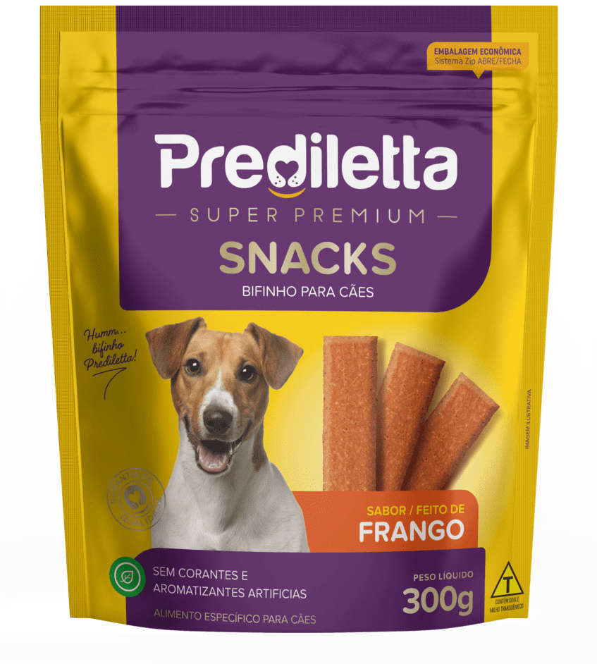 Bifinho Prediletta Pet para Cães Sabor Frango - 300 g