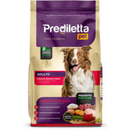 Ração Seca Prediletta Pet Carne e Vegetais para Cães Adultos Porte Médio e Grande - 15Kg
