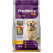 Ração Seca Prediletta Pet Especial Carne e Vegetais para Cães Adultos - 15Kg