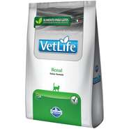 Ração Farmina Vet Life Natural Renal para Gatos Adultos com Problemas Renais - 7,5Kg