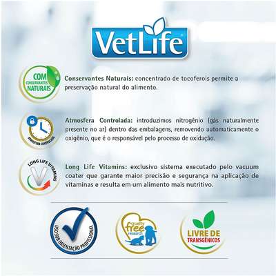 Ração Farmina Vet Life Natural Hepatic para Cães com Insuficiência Hepática