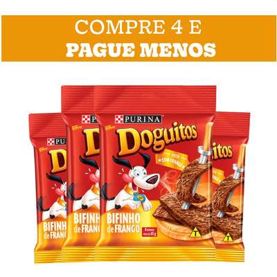 Petisco Purina Doguitos para Cães Sabor Frango