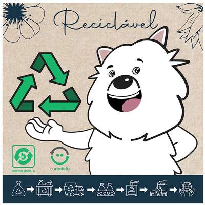 Ração Seca Snow Dog Flores Cuidado da Pele para Cães Adultos Porte Pequeno