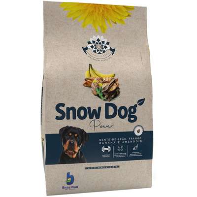 Ração Seca Snow Dog Flores Power para Cães Adultos Porte Médio e Grande